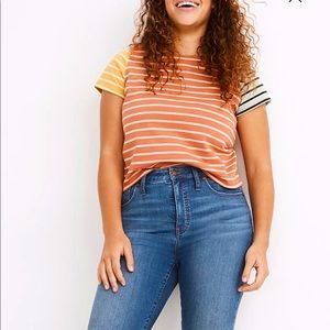Madewell jeans - curvy high-rise skinny crop